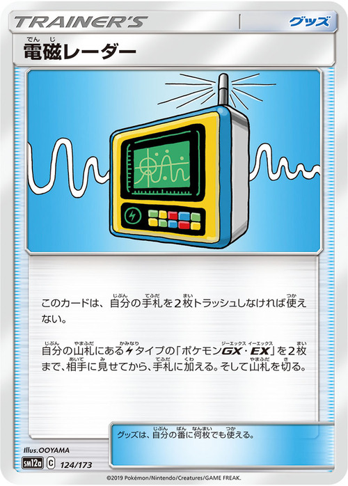 Radar Elettromagnetico Card Front
