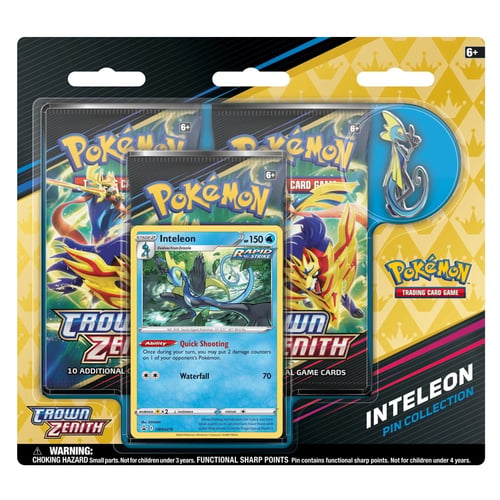 Crown Zenith Pin Collection | Inteleon 3-Pack Blister