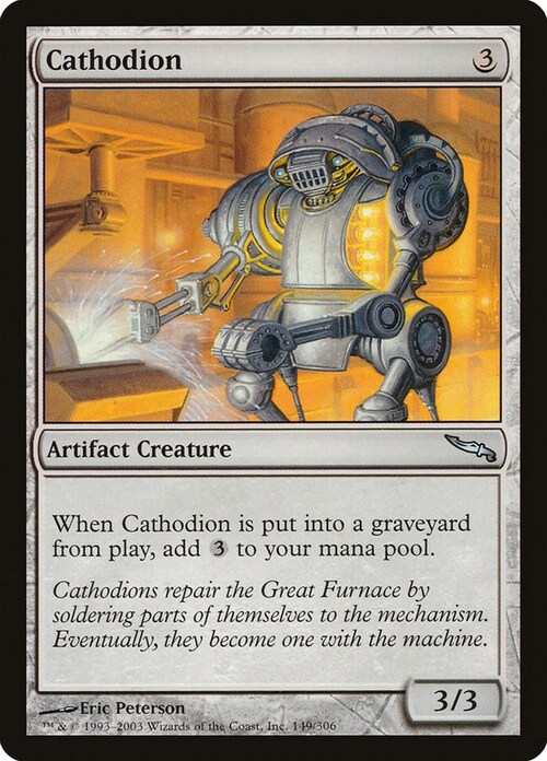 Catodione Card Front