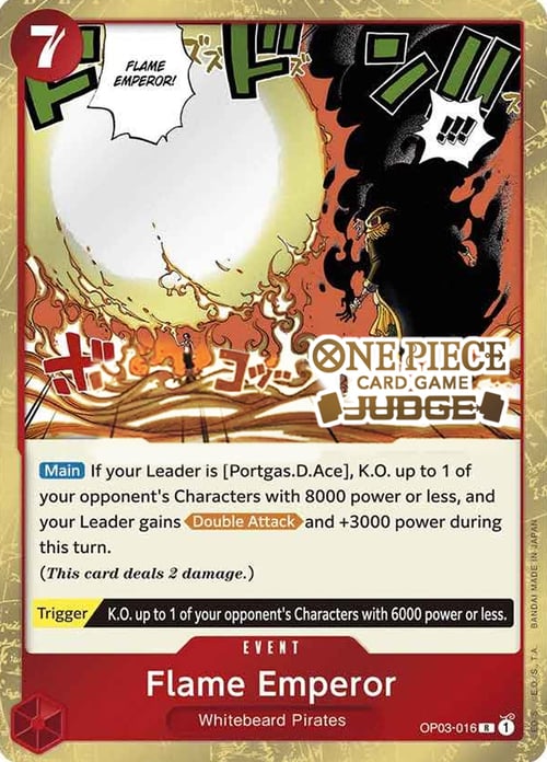 Flame Emperor Card Front