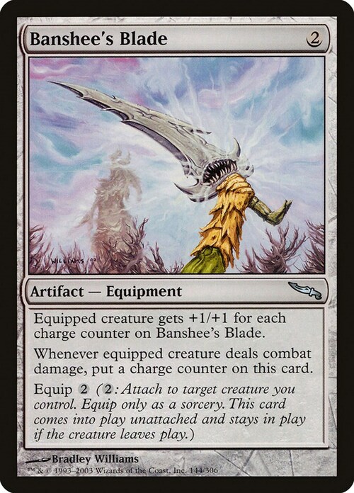 Banshee's Blade Card Front