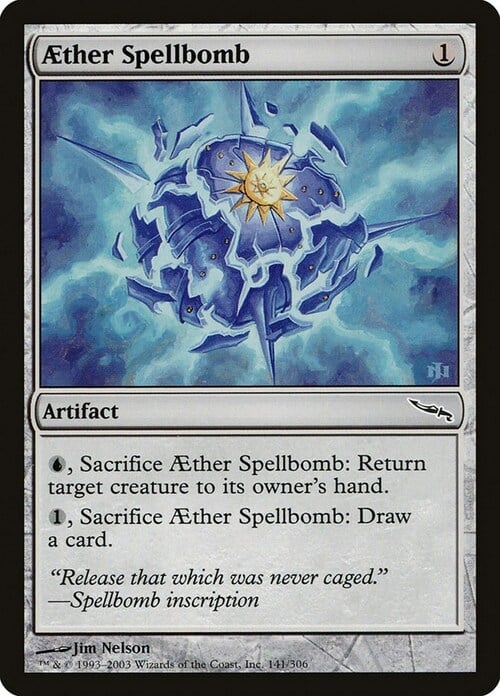 Aether Spellbomb Card Front