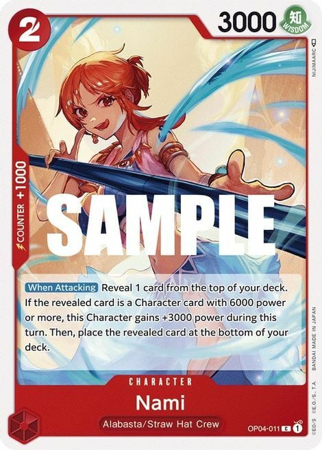 Nami Card Front