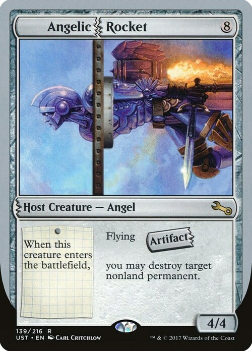Angelic Rocket Card Front