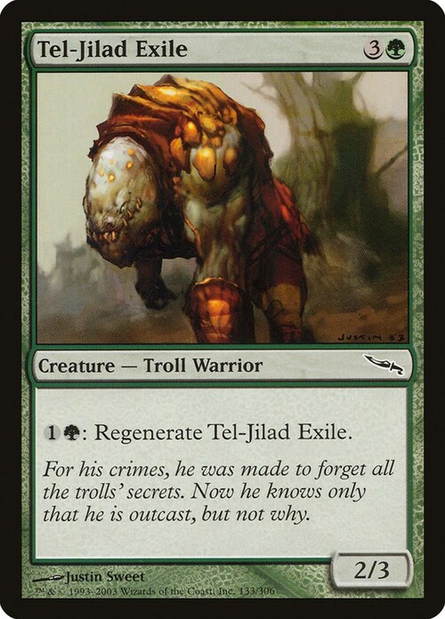 Tel-Jilad Exile Card Front