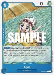 Apis · Pre-Release Stamp OP04-041