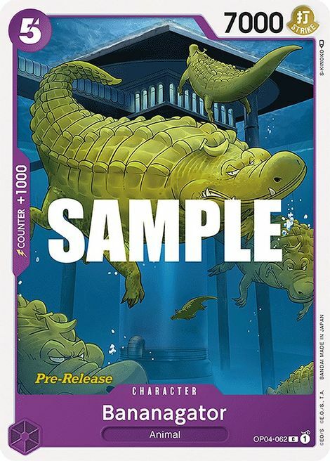 Bananagator Card Front