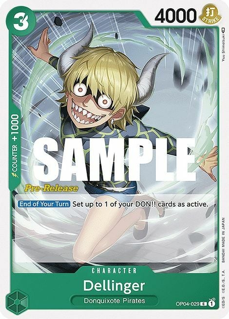 Dellinger Card Front