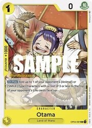 Otama · Pre-Release Stamp OP04-097