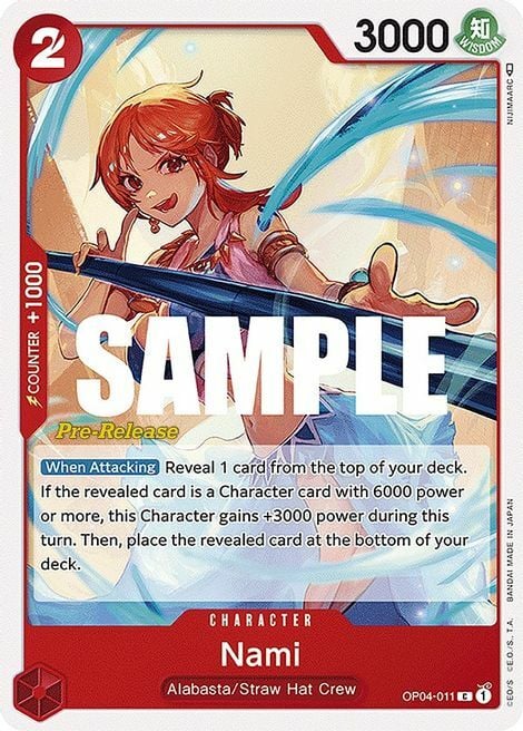 Nami Card Front