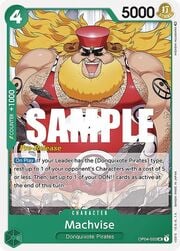 Machvise · Pre-Release Stamp OP04-033