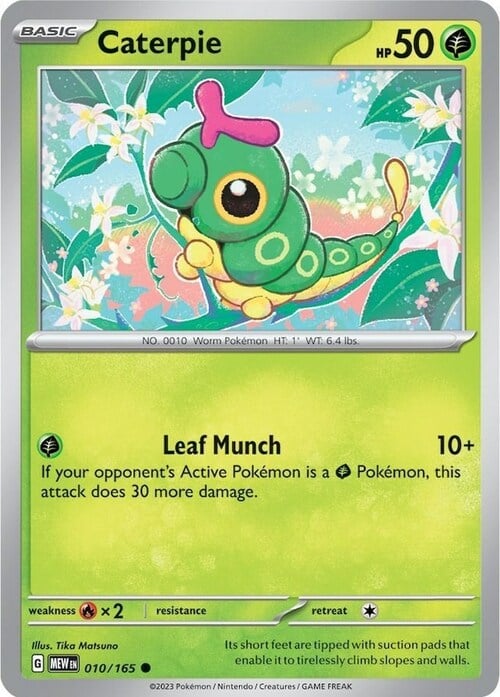 Caterpie [Millebave] Card Front