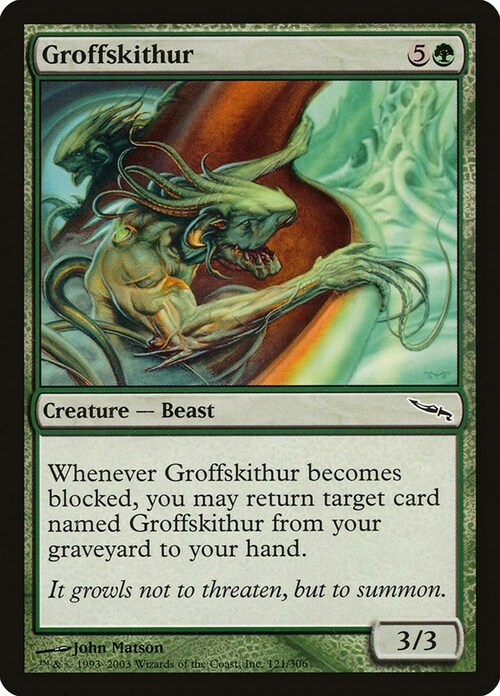 Groffskithur Card Front