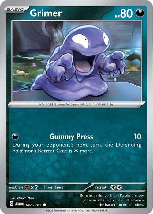 Grimer Card Front