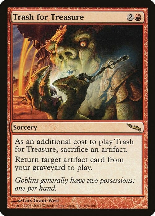 Trash for Treasure Card Front