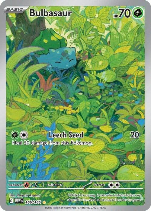 Bulbasaur Card Front