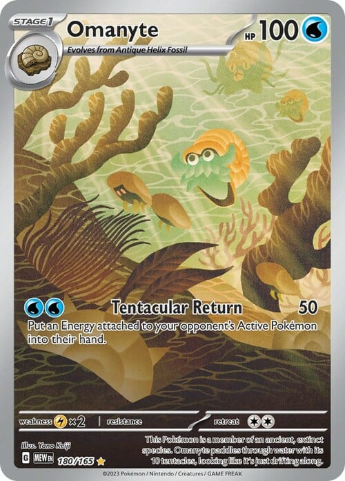 Omanyte Card Front