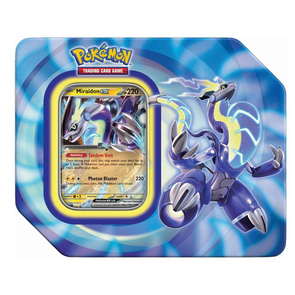 Paldea Legends Tins: Miraidon ex Tin