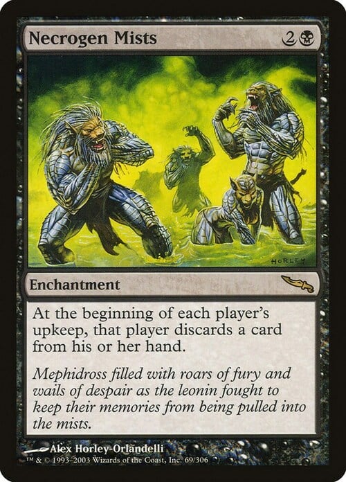 Necrogen Mists Card Front