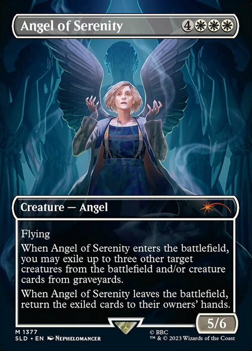 Angel of Serenity Card Front
