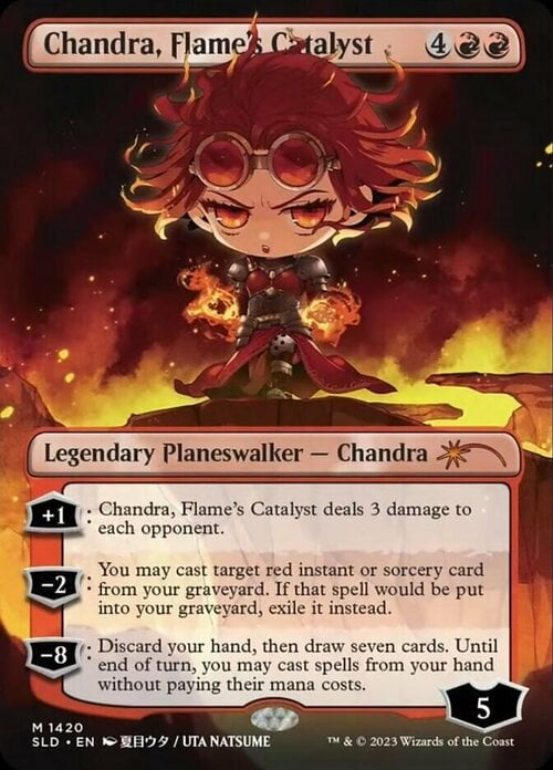 Chandra, catalizadora de la llama Frente