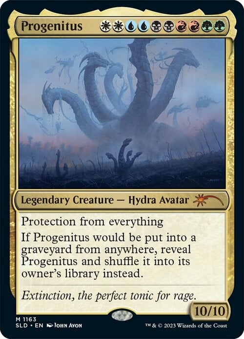 Progenitus Card Front