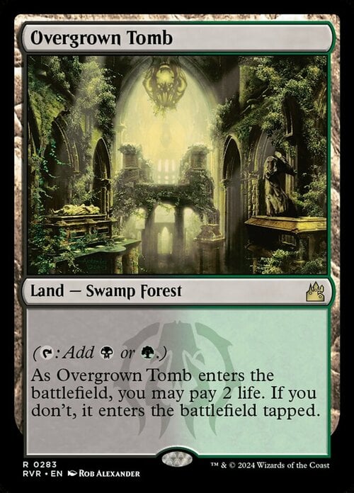Overgrown Tomb Card Front