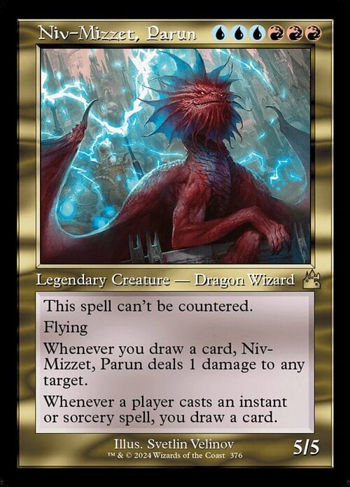 Niv-Mizzet, Parun Card Front