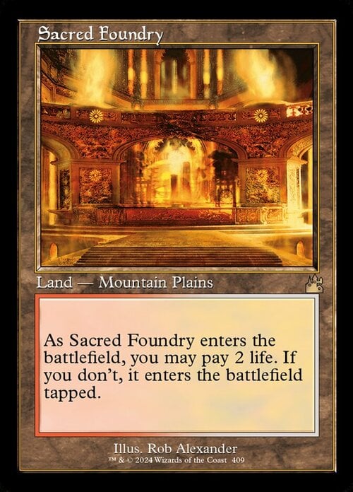 Sacred Foundry Card Front