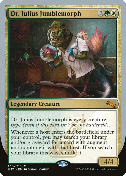 Dr. Julius Jumblemorph Card Front