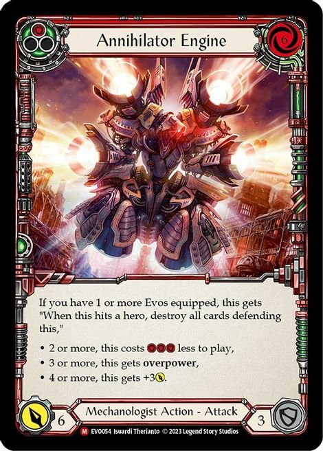 Annihilator Engine Card Front