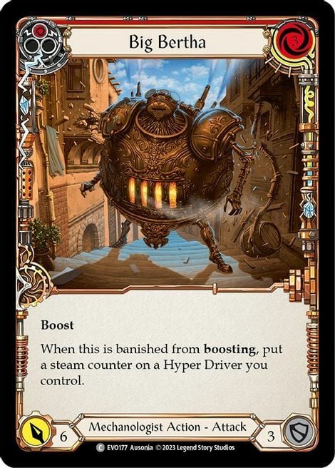 Grande Berta - Rosso Card Front