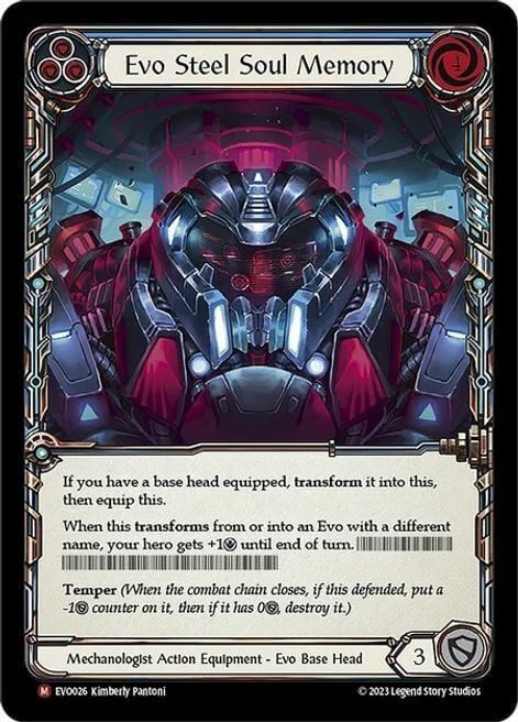 Evo Steel Soul Memory Card Front