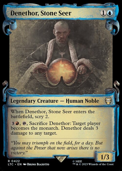 Denethor, Stone Seer Card Front