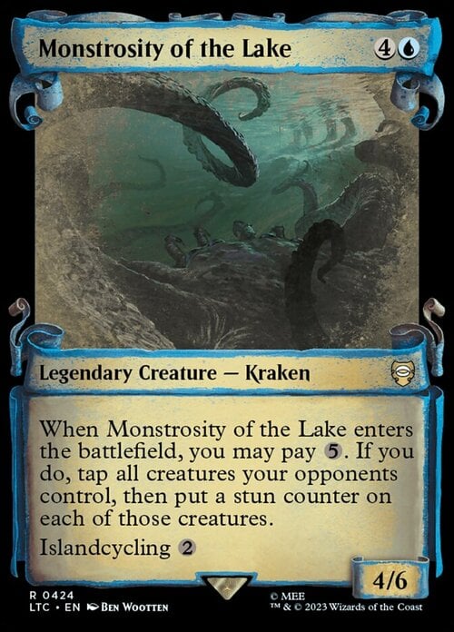 Mostruosità del Lago Card Front