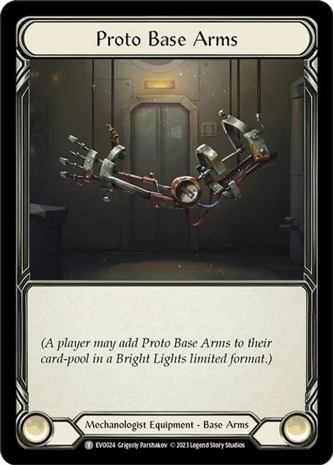 Proto Base Arms Card Front
