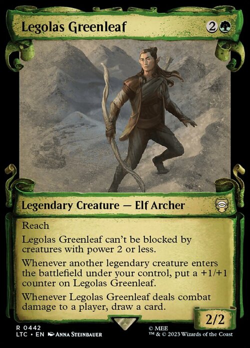 Legolas Greenleaf Card Front