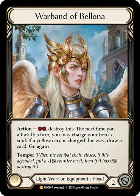 Warband of Bellona Card Front