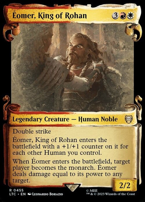 Éomer, King of Rohan Card Front