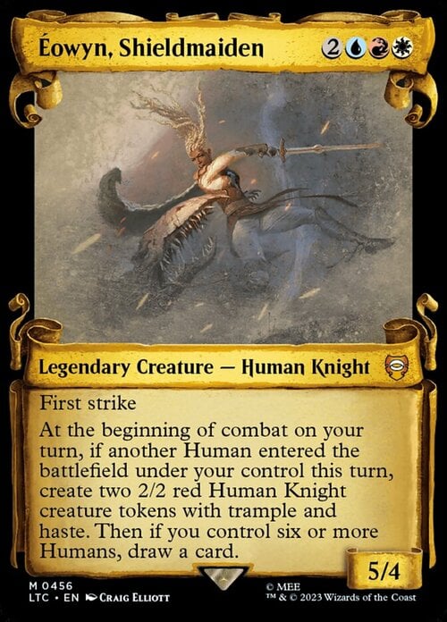 Éowyn, Shieldmaiden Card Front