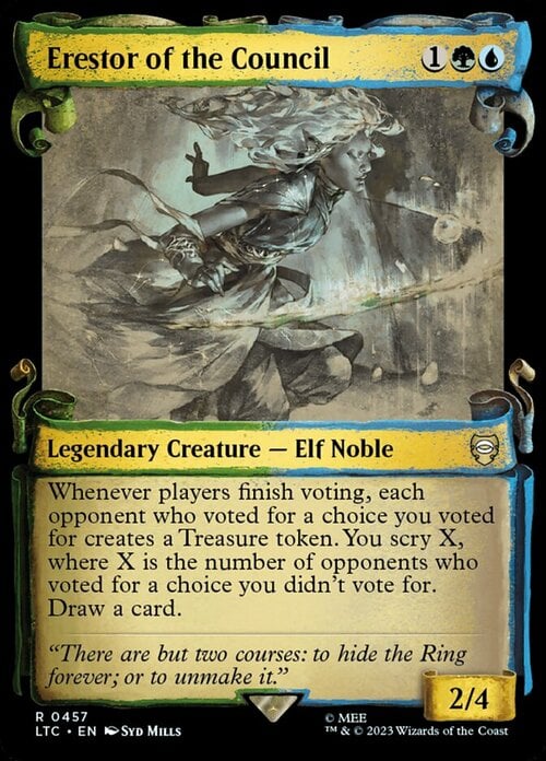 Erestor of the Council Card Front