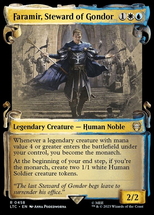 Faramir, Steward of Gondor Card Front