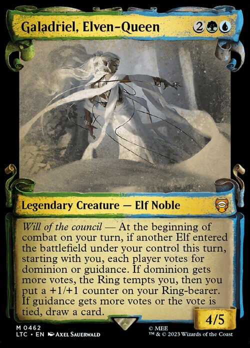 Galadriel, Elven-Queen Card Front
