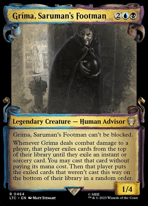 Gríma, Saruman's Footman Card Front