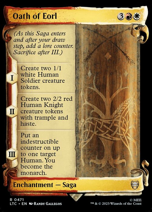 Oath of Eorl Card Front
