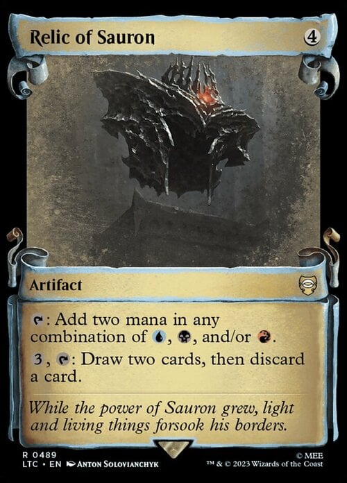 Relic of Sauron Card Front