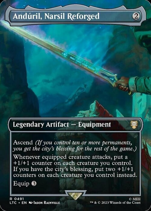 Andúril, Narsil Reforged Card Front