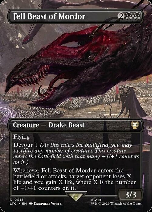 Fell Beast of Mordor Card Front