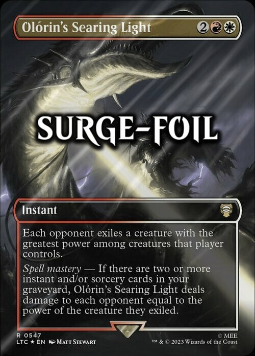 Olórin's Searing Light Card Front