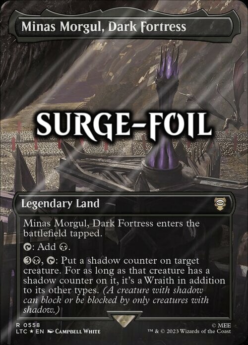 Minas Morgul, Dark Fortress Card Front